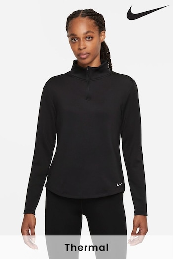 Nike Black Therma-Fit Half-Zip Running Top (794360) | £55