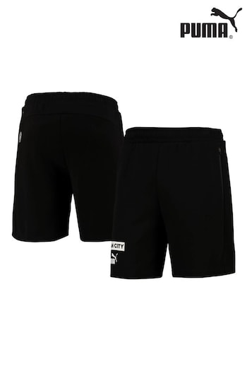 Puma Black Manchester City Casuals Shorts (794769) | £40