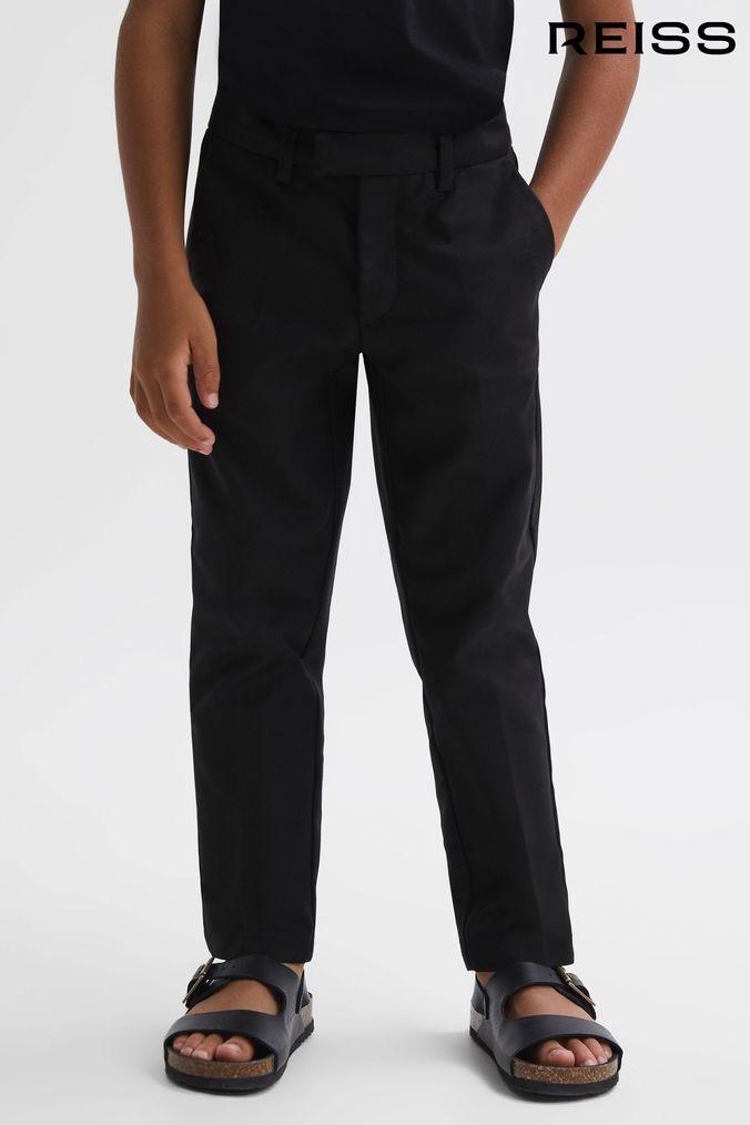 Baby boy black cheap chinos
