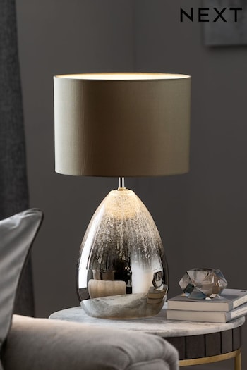 Smoke Grey Isla Large Table Lamp (795054) | £65