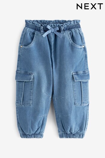 Denim Lined Cargo Camisole Trousers (3mths-7yrs) (795892) | £17 - £21