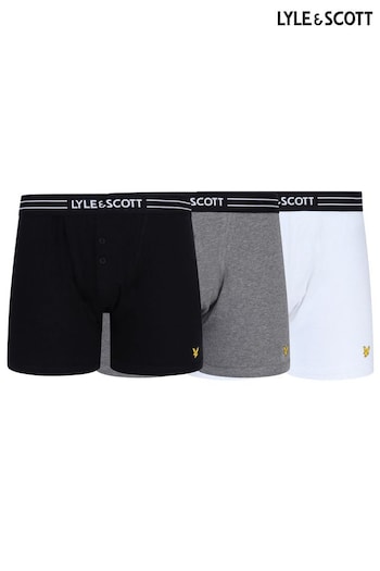 Lyle & Scott Button Fly Trunks Three Pack (795939) | £31