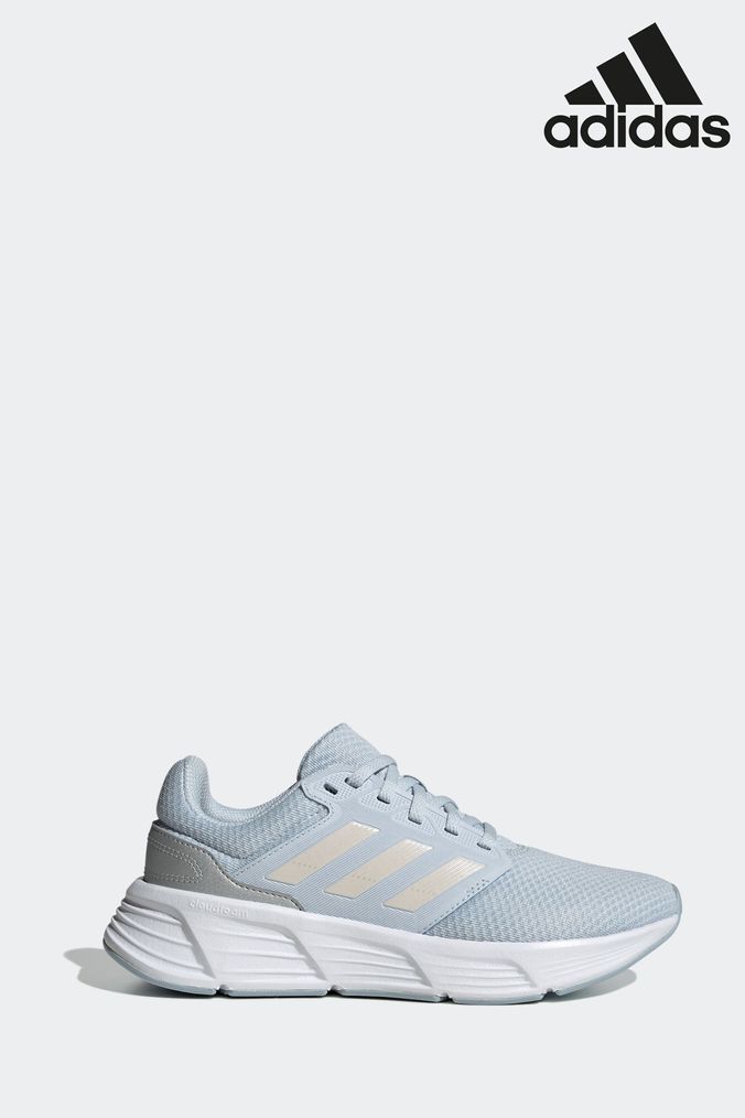 Adidas womens blue top trainers