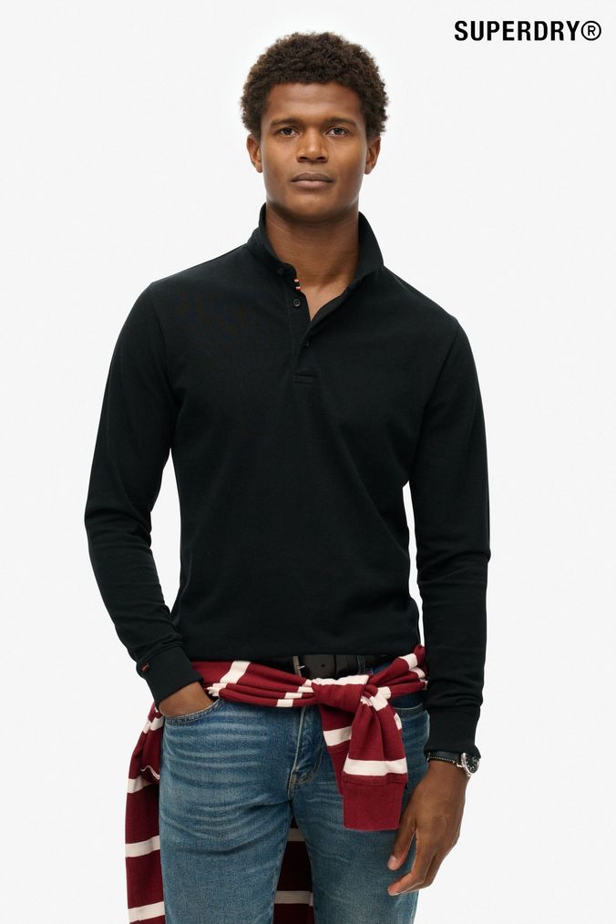 Mens Superdry Polo Shirts Plain Logo Polo Shirts Next UK