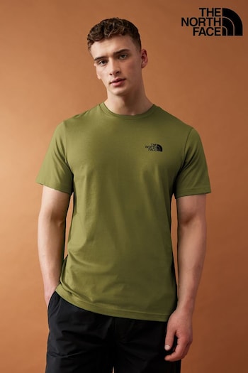 Gifts £50 - £100 Light Green Mens Simple Dome Short Sleeve T-Shirt (796814) | £24