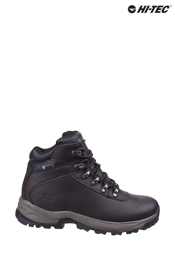 Hi-Tec Eurotrek Lite Waterproof Walking Brown Boots (796904) | £80