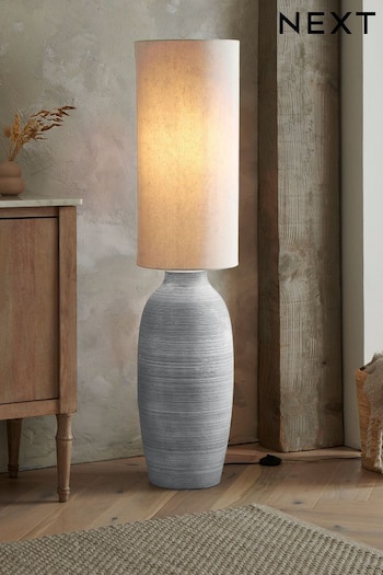 Grey Fairford Floor Lamp (796968) | £150