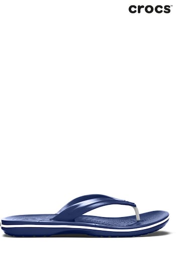 Crocs azul-turquesa Crocband Black Flip (797424) | £30