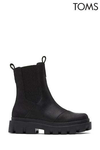 TOMS Rowan Black Boots (797683) | £135