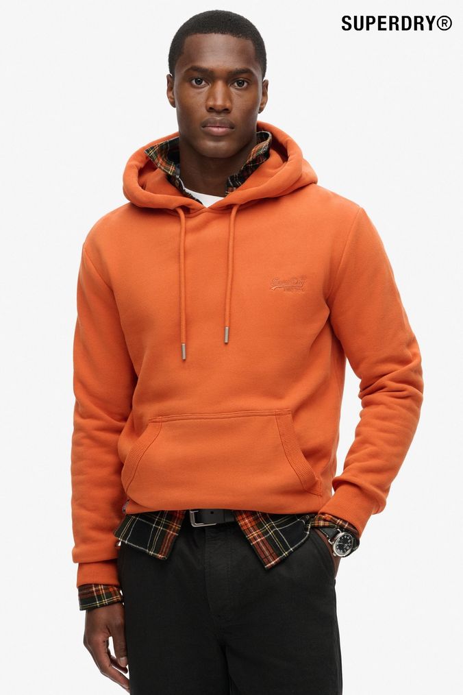 Superdry hoodie orange store