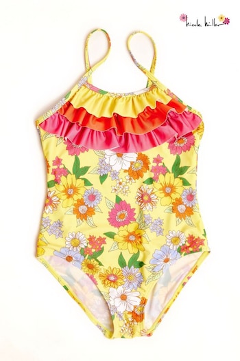 Nicole Miller Yellow Tulle Swimsuit (798264) | £27 - £29