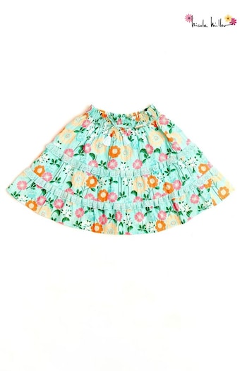 Nicole Miller Green Jersey Skirt (798440) | £33 - £36