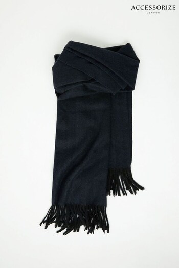 Accessorize Holly Blue Supersoft Blanket Scarf (798479) | £22