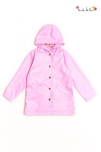 Nicole Miller Pink Pearlescent Raincoat (798629) | £50 - £60