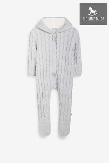 The Little Tailor Baby Soft Knitted Pramsuit (798889) | £58