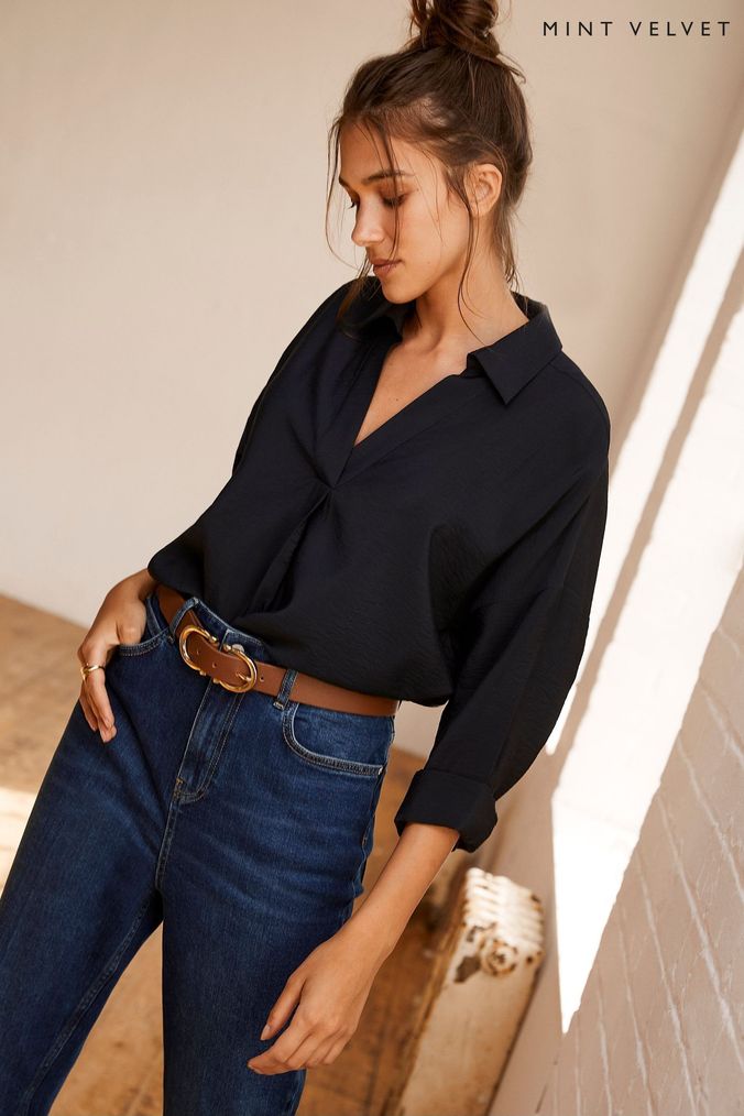 Mint Velvet Tops Blouses Mint Velvet Striped Tops Next