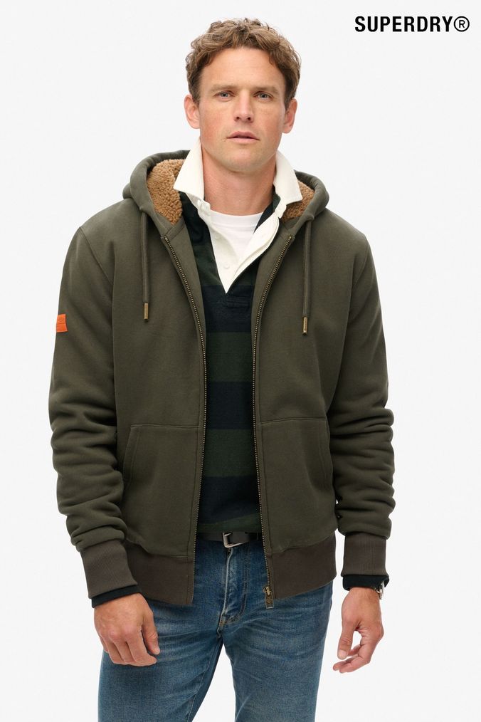 Mens Fleece Lined Hoodies Next Official Site