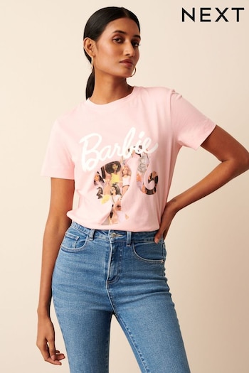 Pink Barbie License Graphic Short Sleeve T-Shirt (7JY424) | £25