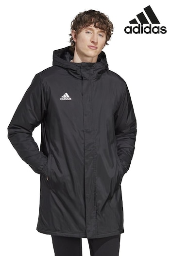adidas Black Entrada Stadium Jacket (7N6609) | £80