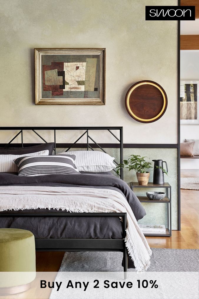 Next black bed frame sale
