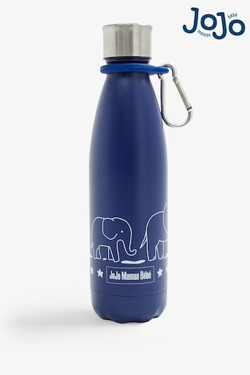JoJo Maman Bébé Blue Elephant Reusable Water Bottle (800028) | £21