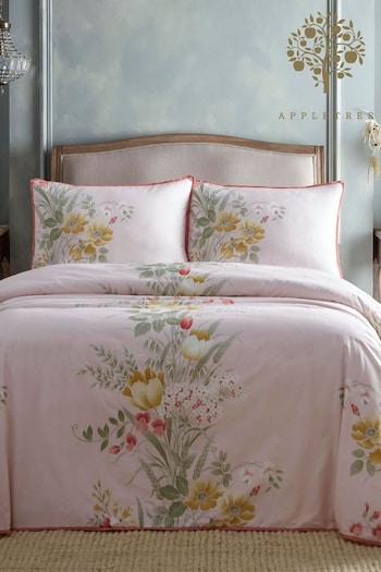Appletree Pink Trudy Duvet Cover Set (800996) | £60 - £80
