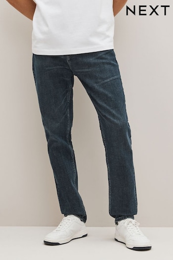 Blue Grey Slim Vintage Stretch Authentic Jeans (801211) | £28