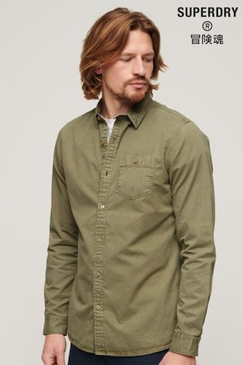 Superdry Green Merchant Shirt (801513) | £55