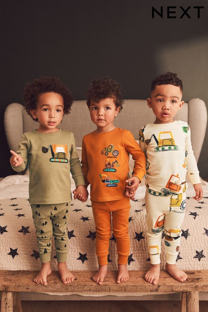Buy Boys Pyjamas Green Online Next UK