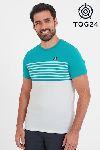 Tog 24 Mens Green Drayton Sea T-Shirt (802487) | £24