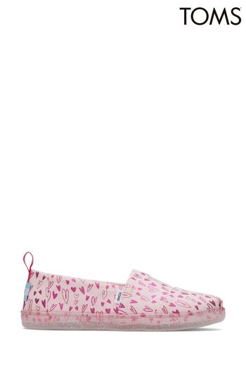 TOMS Pink Alpargata Shoes (802571) | £34