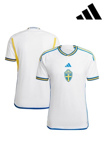 adidas White Sweden Away Shirt (803721) | £70