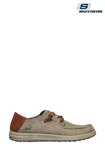 Skechers Brown Mens Melson Planon Shoes (803837) | £62