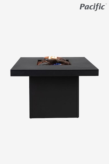 Pacific Black Garden Cosibrixx 90 Anthracite Fire Pit Table (804193) | £1,000
