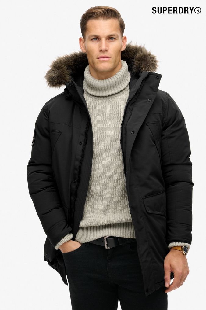 Buy Men s Parka Superdry Coatsandjackets Online Next UK