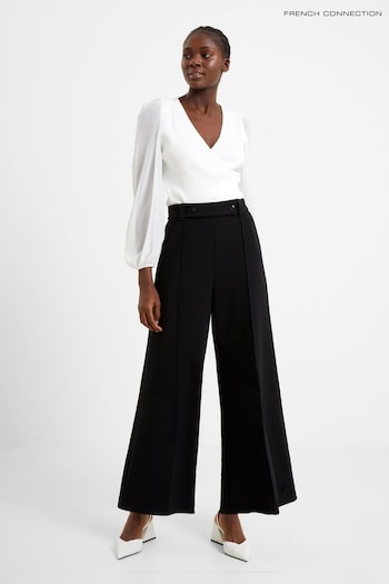 French Connection Whisper Black Trousers (804399) | £69