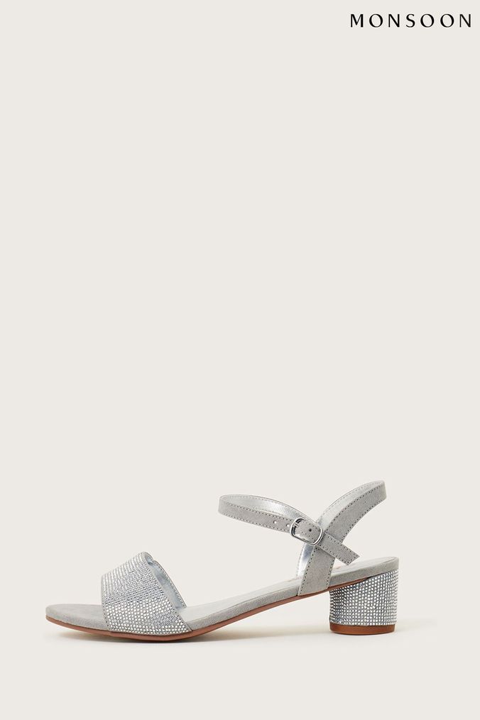 Next girls silver sandals store