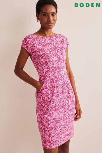 Boden Pink Florrie Jersey Dress (804673) | £65