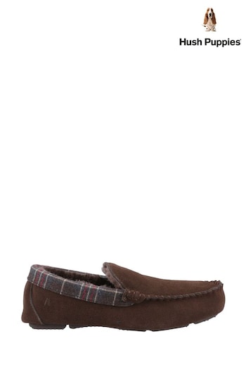 Hush Puppies Andreas Brown Slippers (805182) | £40