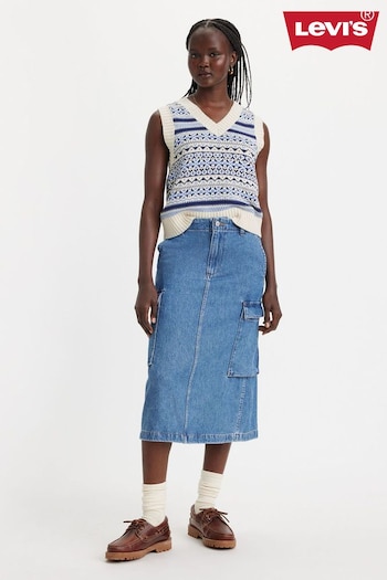 Levi's Cause and Effect Levi's Cargo Midi Skirt (805414) | £70
