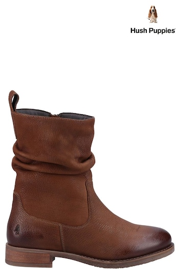 Hush Puppies Emilia Black STEVE Boots (805508) | £95