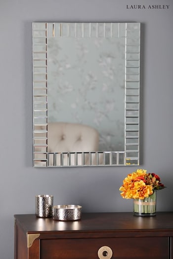 Laura Ashley Clear Capri Small Rectangle Mirror (805565) | £170