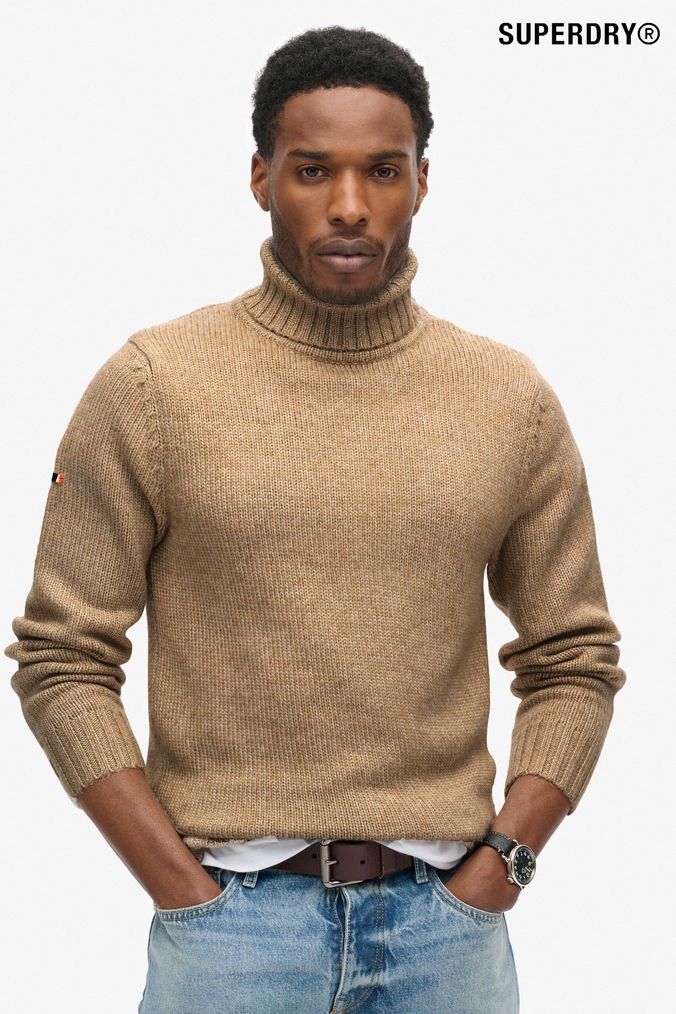 Roll Neck Jumpers Mens Plain Roll Neck Jumpers Next UK