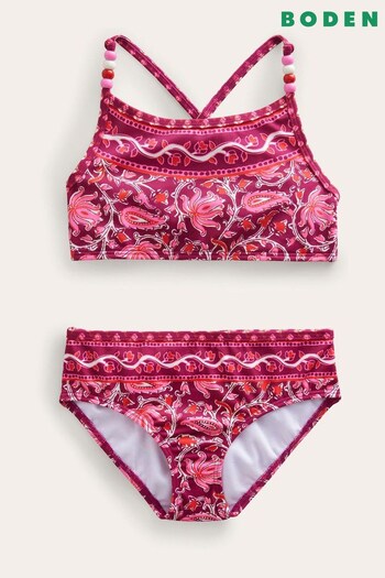 Boden Pink Beaded Bikini (807295) | £25 - £29