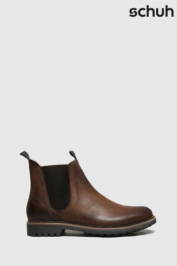 Schuh Brown Dylan Chelsea Boots (807453) | £70