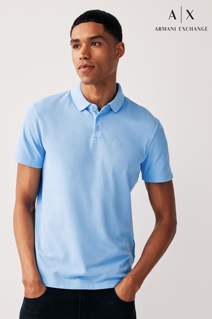 Armani exchange polo shirt uk clearance