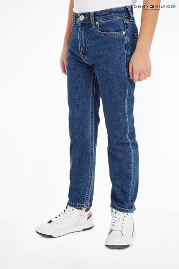 Tommy Hilfiger Kids Blue Archive Clean Wash Jeans (807925) | £45 - £55