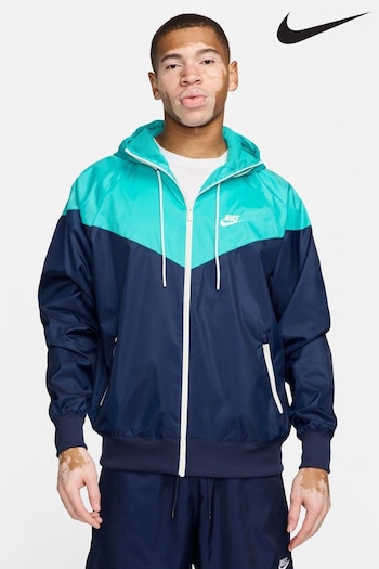 Nike Blue Sportswear Windrunner Hooded Jacket (808056) | £120