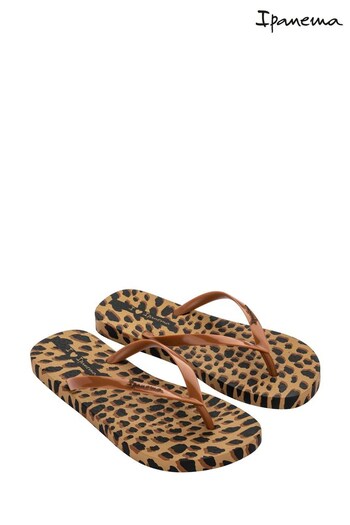 Ipanema Natural Animal Print Shoes (808150) | £25