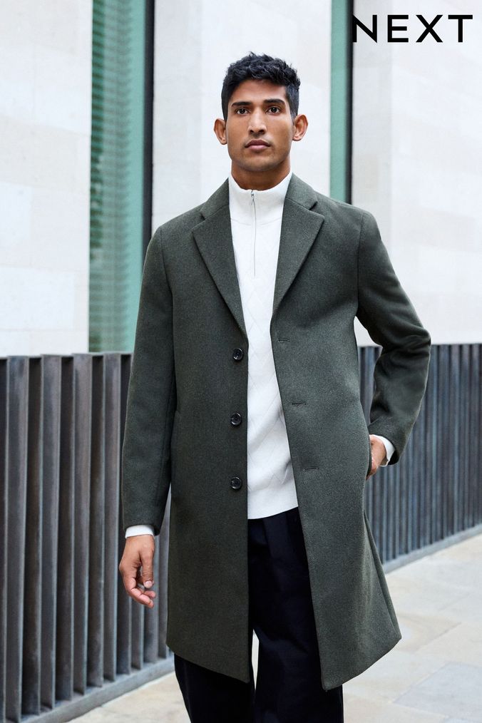Casual overcoat for men shop